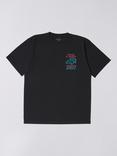 Edwin Pink Castle Cotton T-Shirt