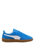 PUMA Kids' Palermo Suede Trainers, Blue/White