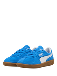 PUMA Kids' Palermo Suede Trainers, Blue/White