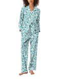 myza Boho Zebra Long Sleeve Long Pyjama Set