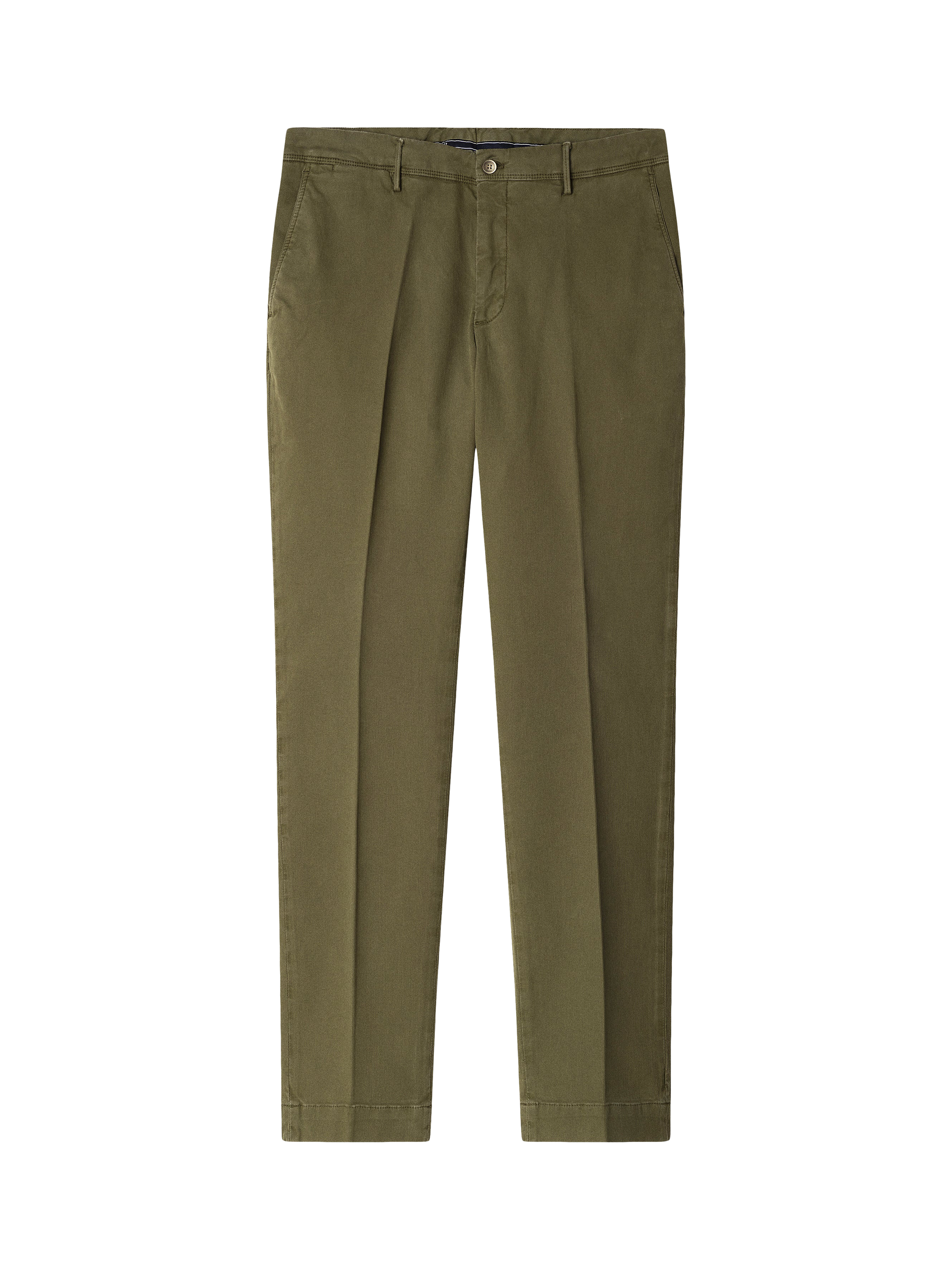 Product image 6 of 7, which shows Hackett London Kensington Slim Fit Textured Chinos, Cargo Green, 28R