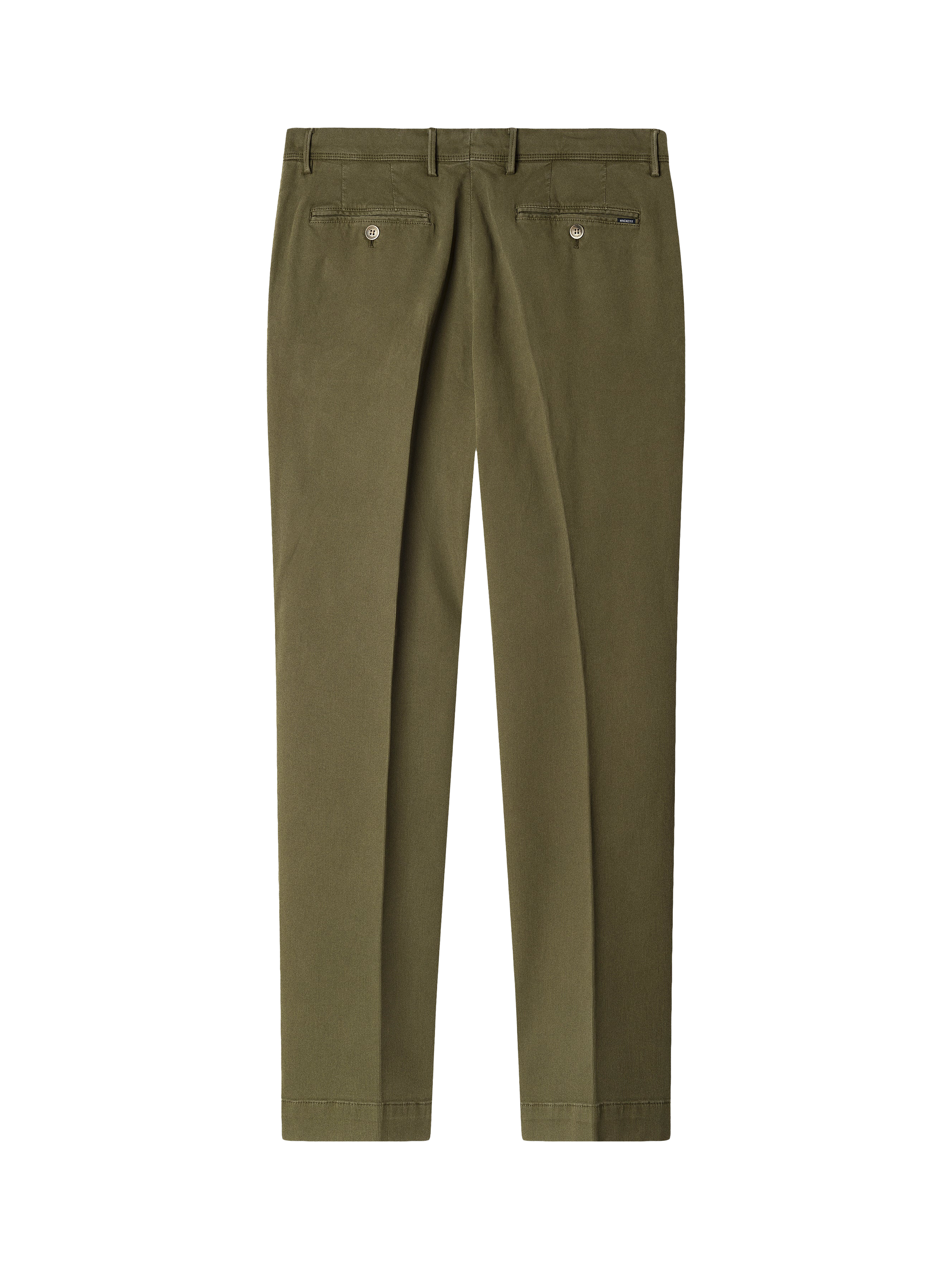Product image 7 of 7, which shows Hackett London Kensington Slim Fit Textured Chinos, Cargo Green, 28R