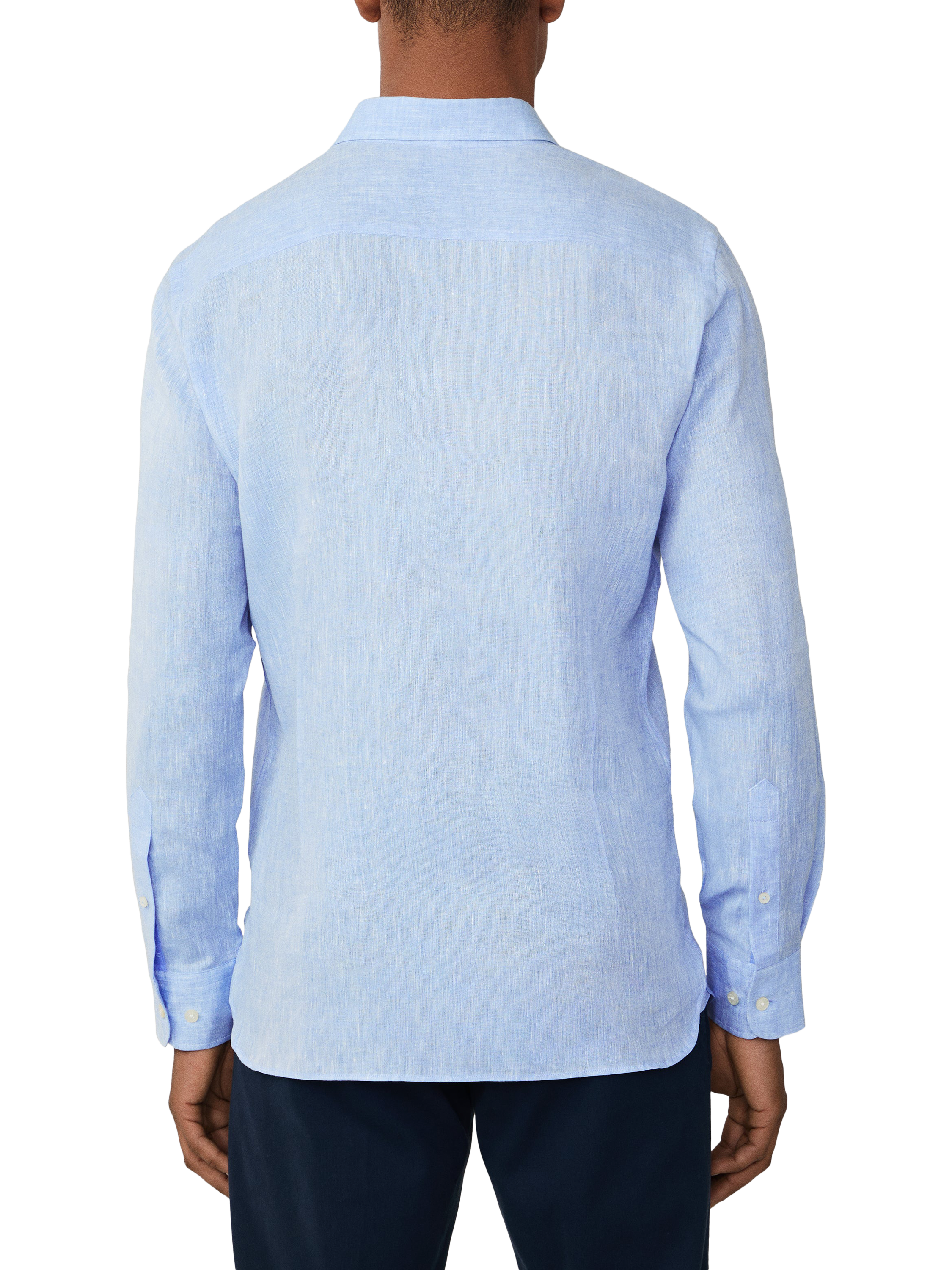Product image 2 of 7, which shows Hackett London Tailored Shirt, Sky Blue, XXL
