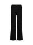 MOS MOSH MMColette Deluxe Wide Leg Mixed Blend Denim Jeans, Black