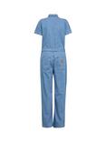 MOS MOSH MMVale Alabama Short Sleeve Cotton Denim Jumpsuit
