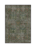 Ruggable x Morris & Co. Blackthorn Flatwoven Rug, Forest Green