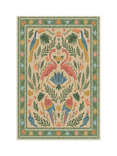 Ruggable x Iris Apfel Birds Of A Feather Tufted Rug, Green/Peach