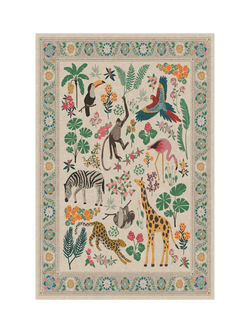 Ruggable x Iris Apfel Jingle Jungle Tufted Rug, Multicolour