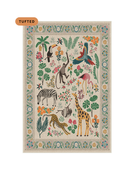 Ruggable x Iris Apfel Jingle Jungle Tufted Rug - view 2, Multicolour
