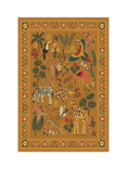 Ruggable x Iris Apfel Jingle Jungle Flatwoven Rug, Ochre