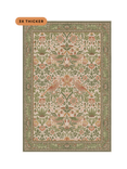 Ruggable x Morris & Co. Strawberry Thief Tufted Rug, Sage/Rose