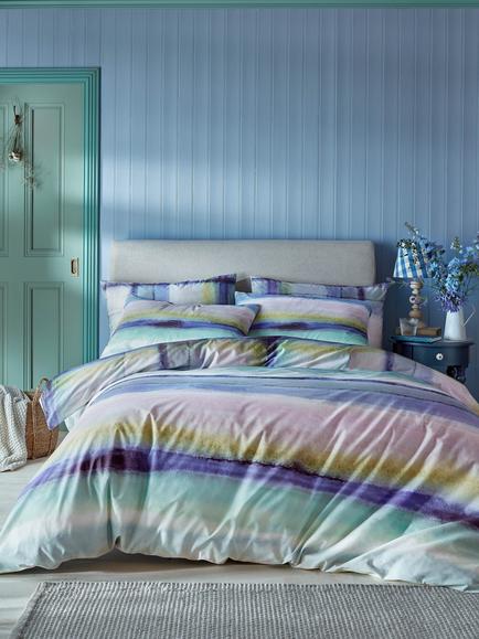 bluebellgray Hebrides Reversible Duvet Cover Set, Multi