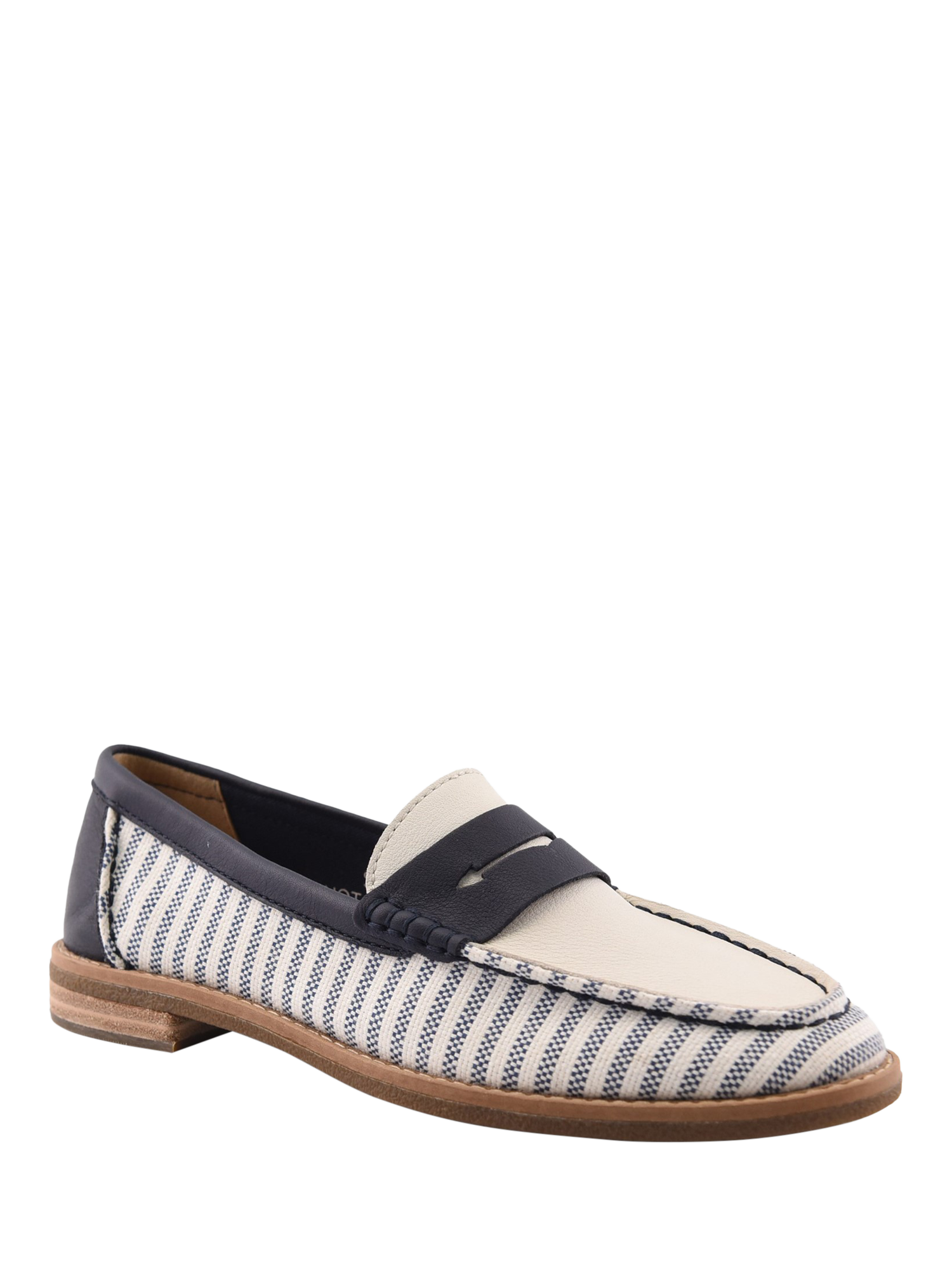 Product image 2 of 5, which shows Sperry Seaport Penny Loafer, White, 3.5