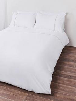 Peter Reed Mellow Brushed Cotton Flat Sheet - view 2, White