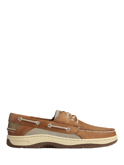 Sperry Billfish Sport Leather Boat Shoe, Tan, Tan