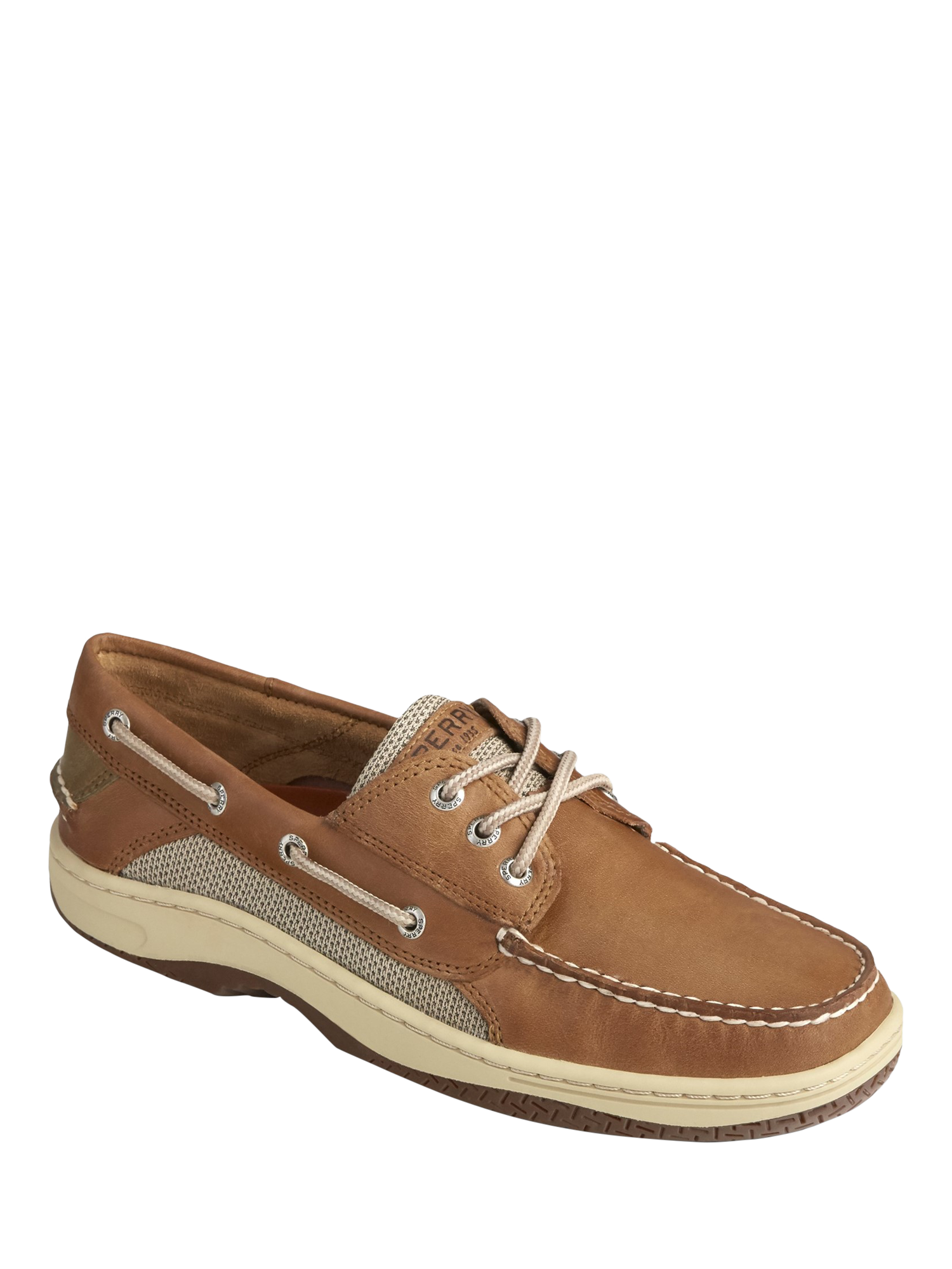 Product image 2 of 5, which shows Sperry Billfish Sport Leather Boat Shoe, Tan, 6
