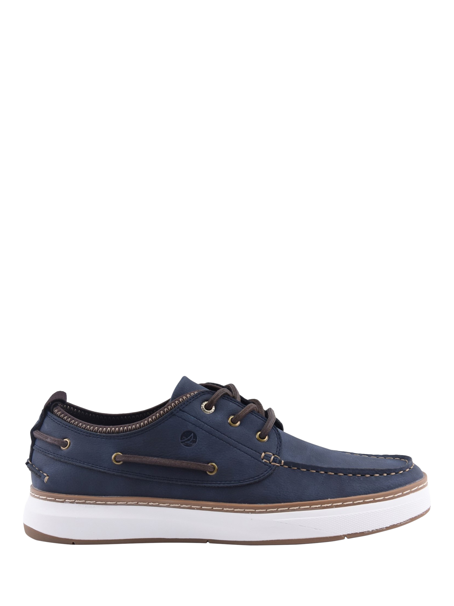 Product image 1 of 4, which shows Sperry Moc Neo Boat Shoes, Navy, 6