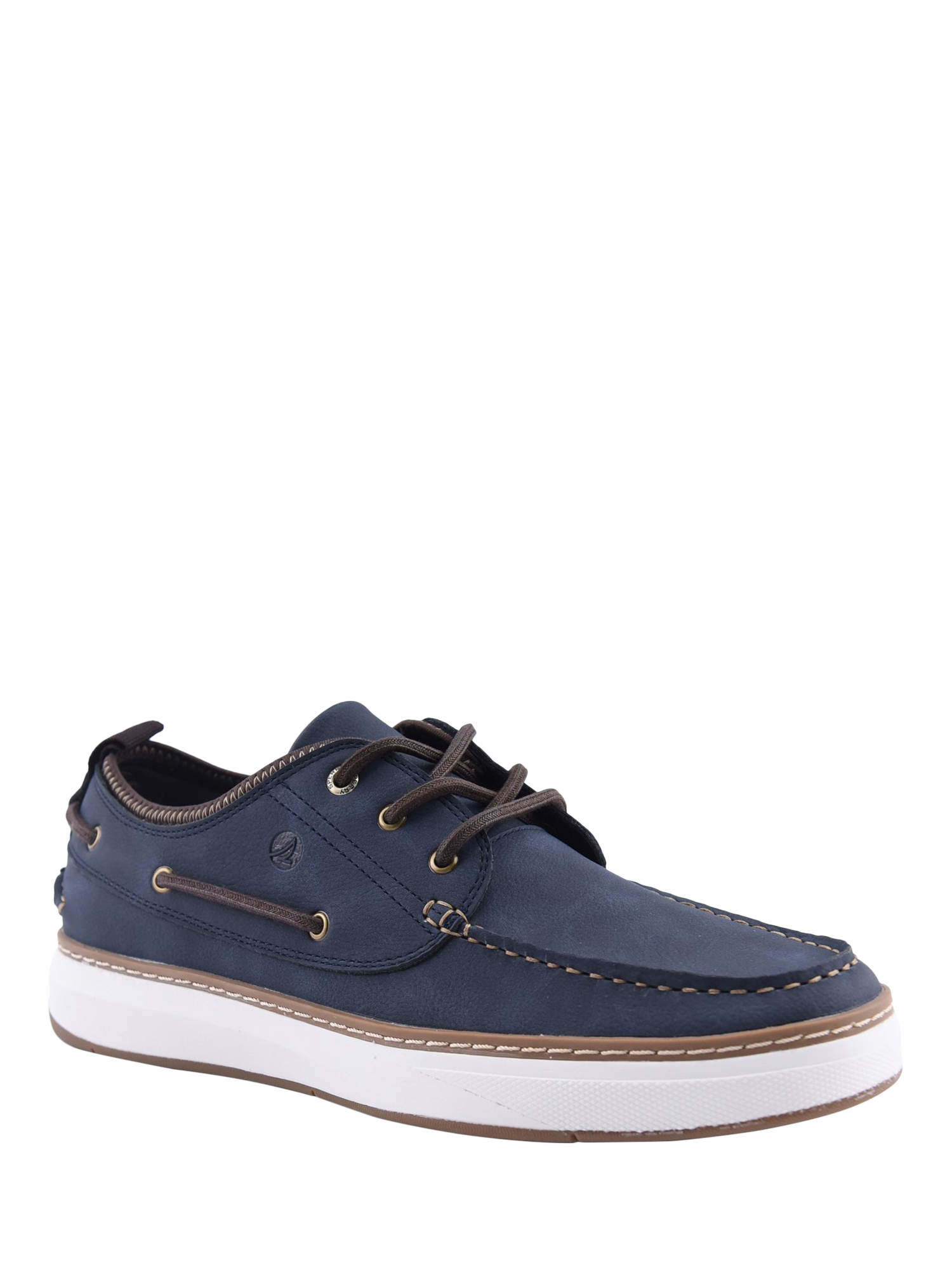 Product image 2 of 4, which shows Sperry Moc Neo Boat Shoes, Navy, 6