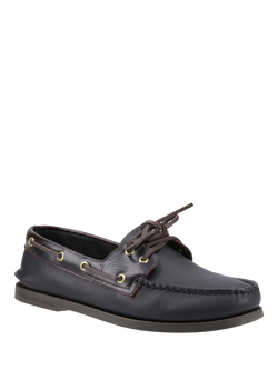 Sperry Authentic Original 2 Eye Boat Shoes, Brown - view 2, Brown