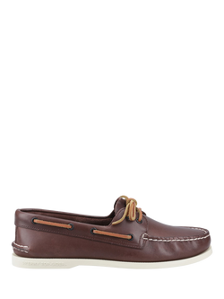 Sperry Authentic Original Wide Fit Boat Shoe, Brown