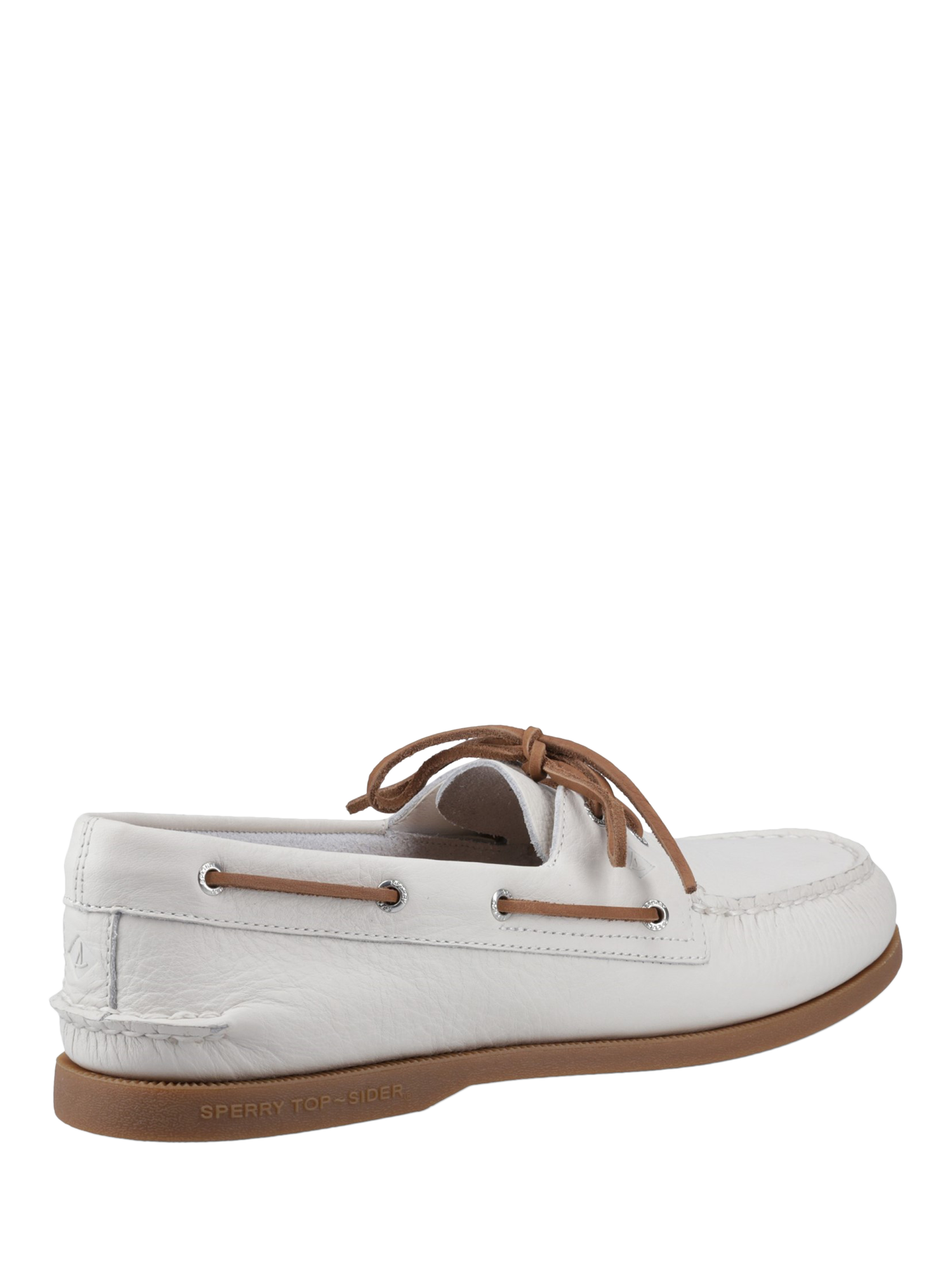 Product image 3 of 4, which shows Sperry Authentic Original Boat Shoe, White, 7