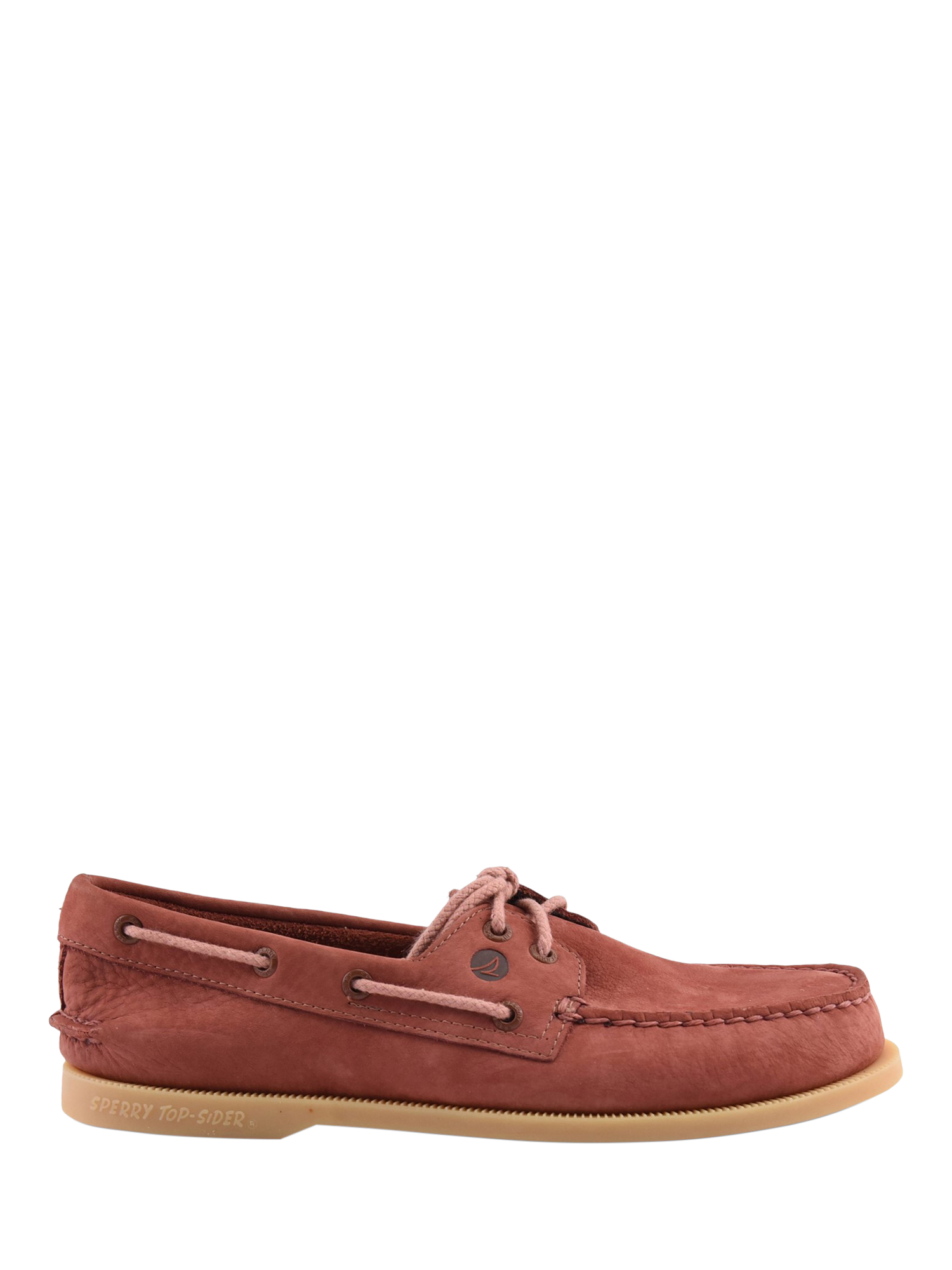 Sperry Suede Boat Shoes, Red