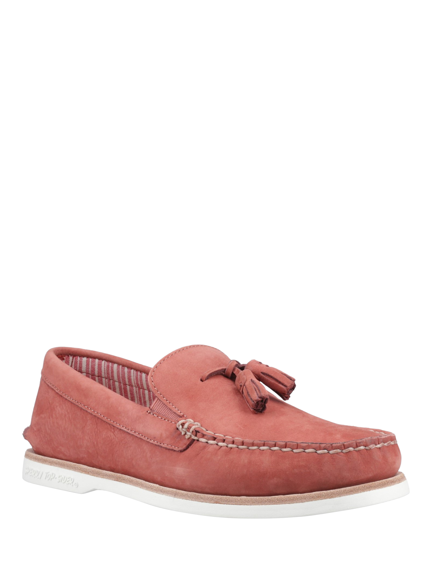 Product image 2 of 4, which shows Sperry Authentic Original Tassel Boat Shoes, Red, 6