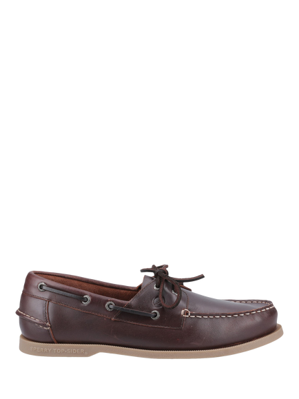 Sperry Tacoma Leather Boat Shoes, Brown
