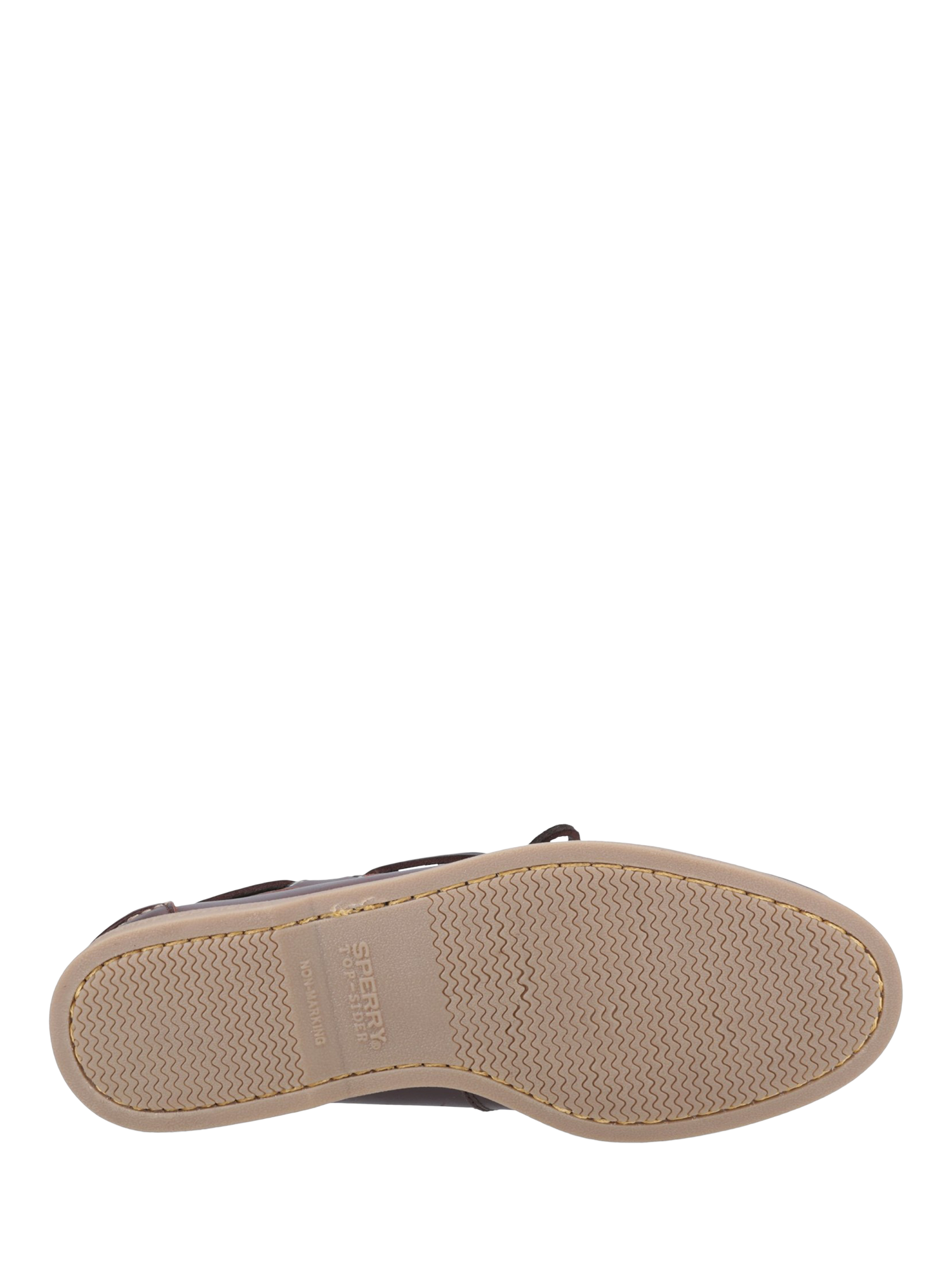 Product image 4 of 4, which shows Sperry Tacoma Leather Boat Shoes, Brown, 7