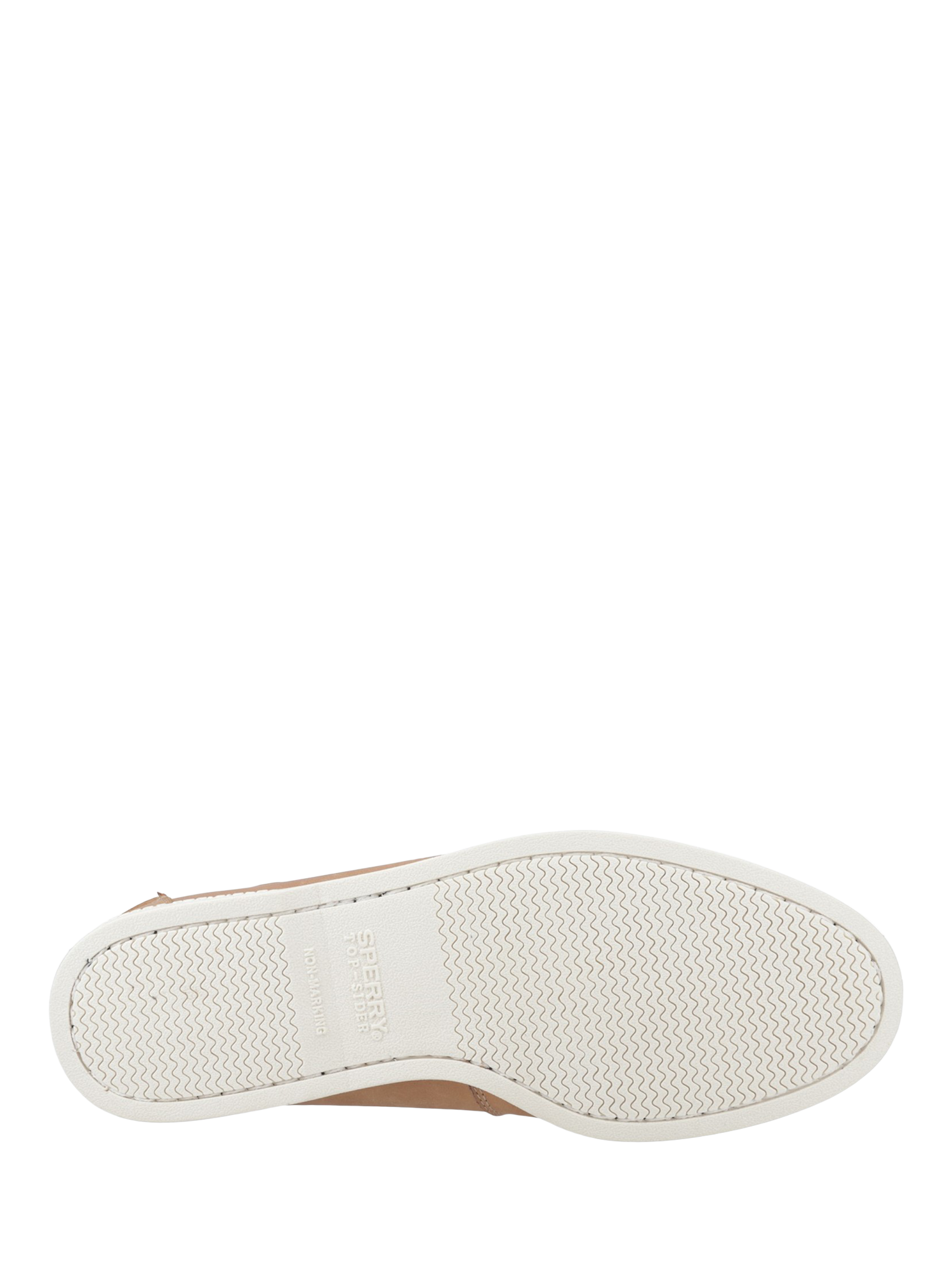 Product image 4 of 4, which shows Sperry Tacoma Leather Boat Shoes, Camel, 7