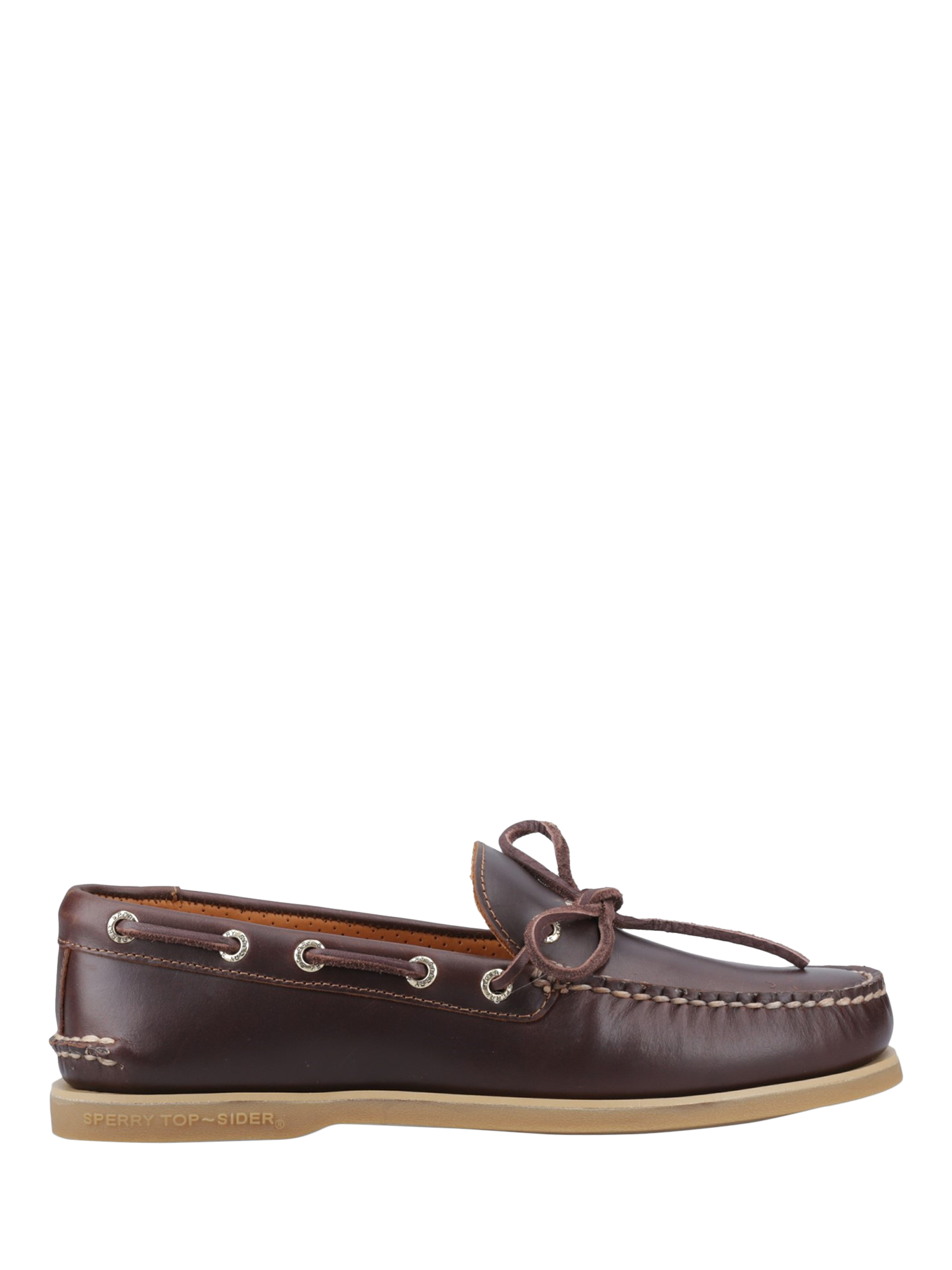 Product image 1 of 4, which shows Sperry Authentic Original 1-Eye Boat Shoes, Brown, 6