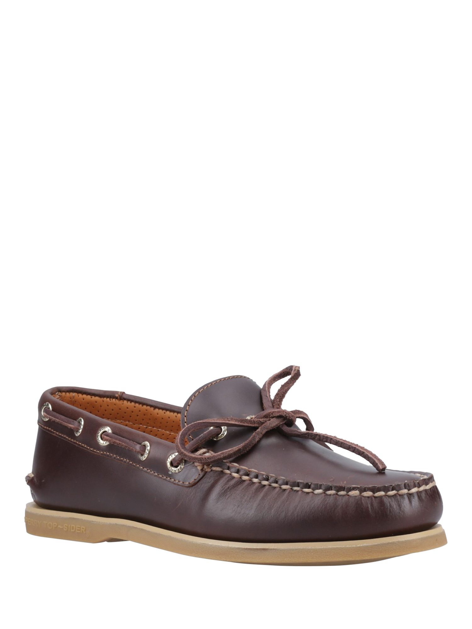 Product image 2 of 4, which shows Sperry Authentic Original 1-Eye Boat Shoes, Brown, 6
