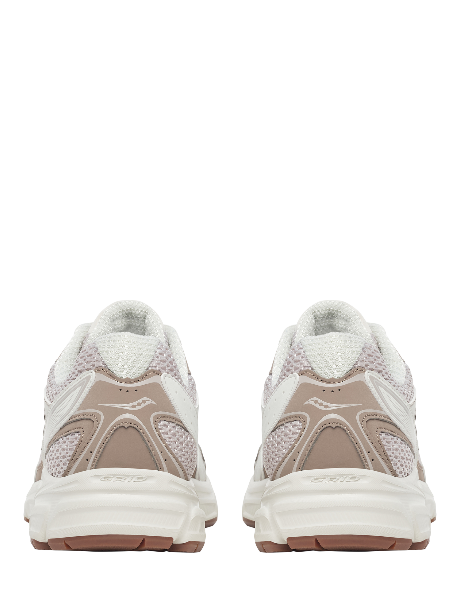 Product image 4 of 5, which shows Saucony Millennium Morel Almond Shaped Trainers, White/Beige, EU38.5