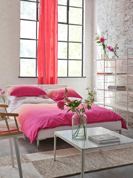 Designers Guild Savoie Ombre 200 Thread Count Bedding, Fuchsia