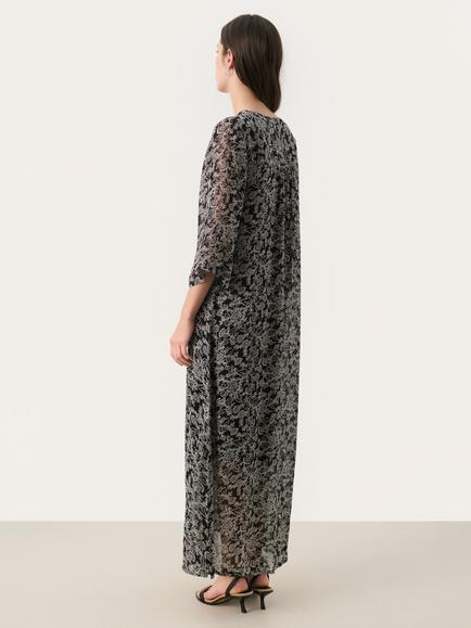 Part Two Berit Floral Maxi Dress - view 2, Black/Multi