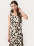 Part Two Thelma Sleeveless Animal Print Maxi Dress