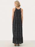 Part Two Theona Floral Round Neck Sleeveless Maxi Dress