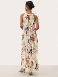 Part Two Theona Floral Print High Neck Maxi Dress
