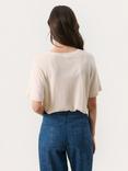 Part Two Tinni Cotton Blend Short Sleeve Jumper