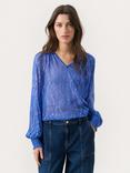 Part Two Teia V-Neck Long Sleeve Blouse