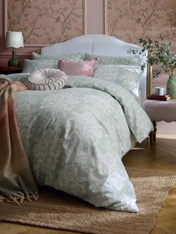 Laura Ashley Tatton Duvet Covet Set, Duck Egg Green