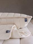 Floks Luxury Quilted Wool Pillow Protector, Set of 2