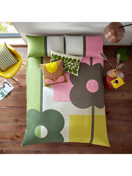 Orla Kiely Abacus Block Duvet Cover Set, Multi