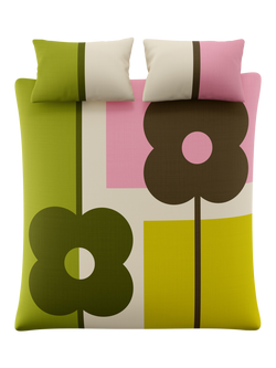 Orla Kiely Abacus Block Duvet Cover Set - view 2, Multi