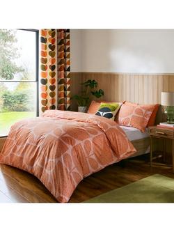 Orla Kiely Block Garden Duvet Cover Set, Orange