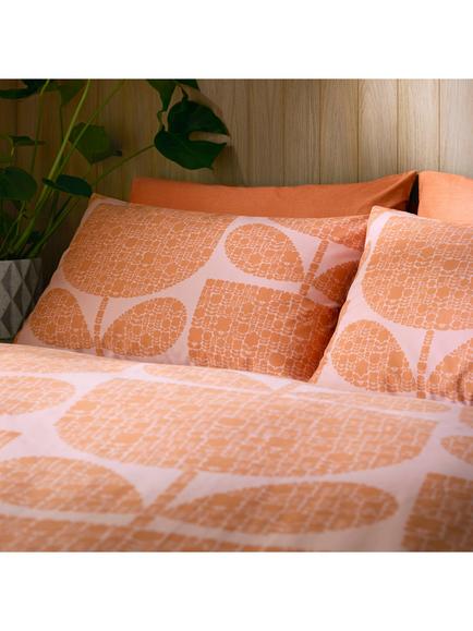 Orla Kiely Block Garden Duvet Cover Set - view 2, Orange