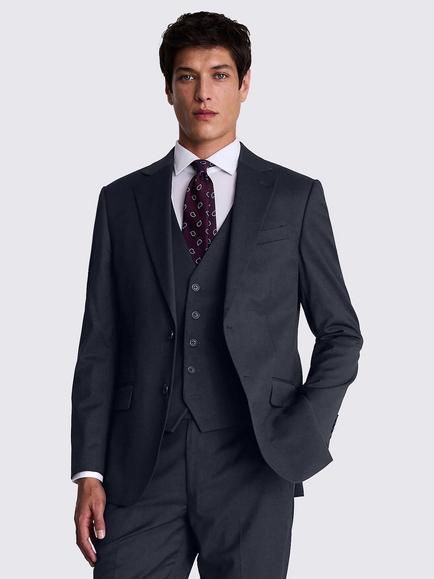 Moss Regular Fit Stretch Suit Jacket, Ink