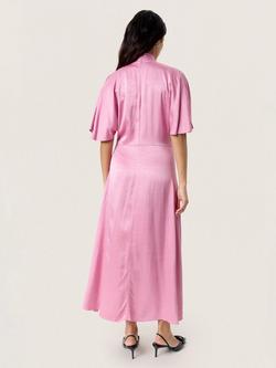 Soaked In Luxury SLRiyan Miria Flared High Neck Midi Dress - view 2, Polignac