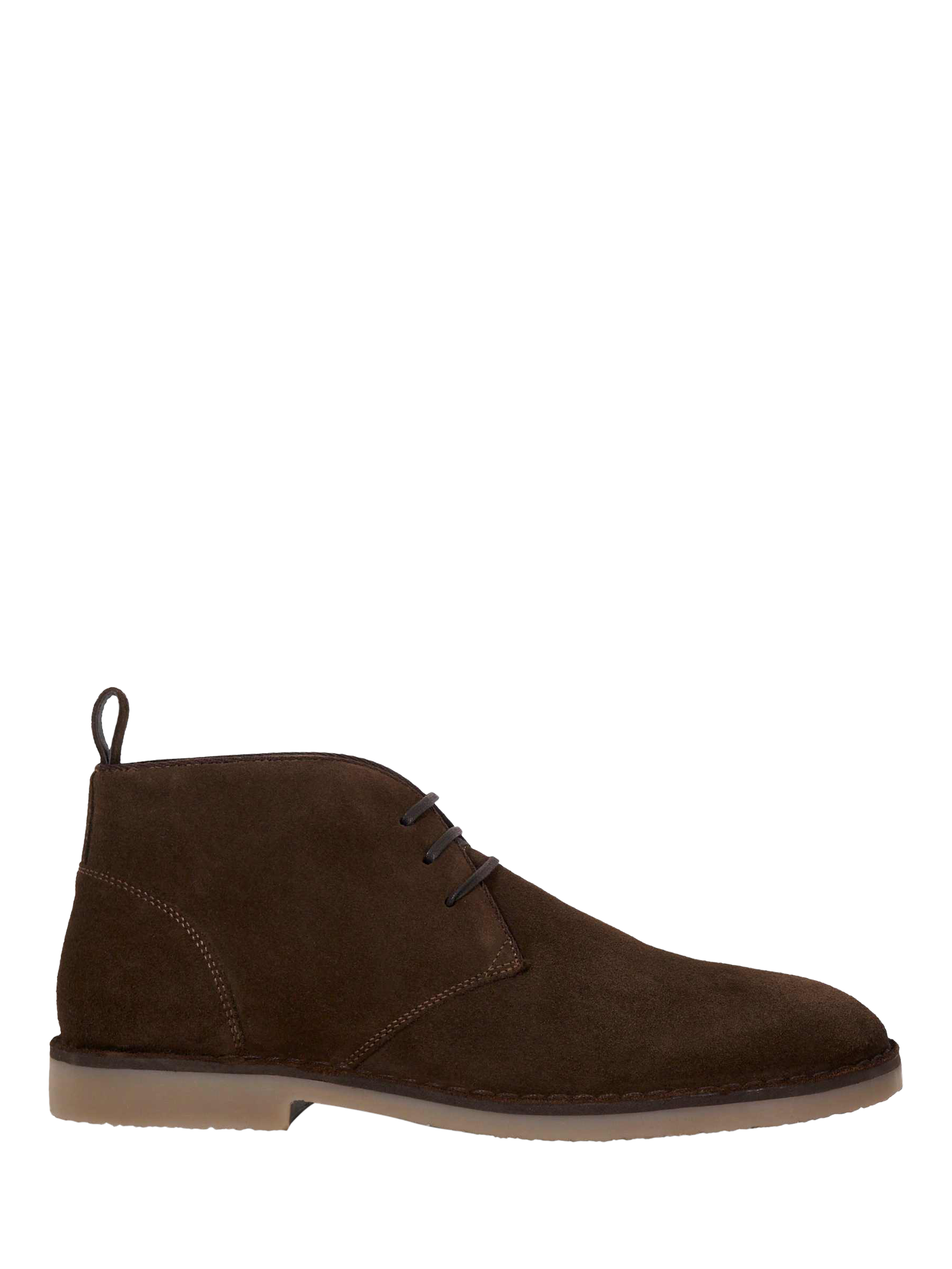 Product image 1 of 5, which shows Dune London Cashed Suede Chukka Boots, Brown, 6|6.5