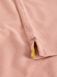 White Stuff Sadie Garment Dyed Ribbed Top, Dusty Pink